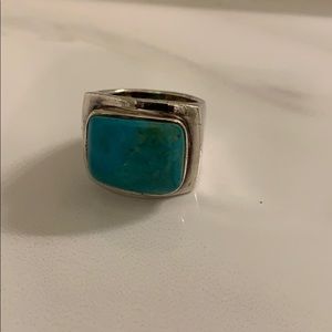Sterling silver turquoise ring